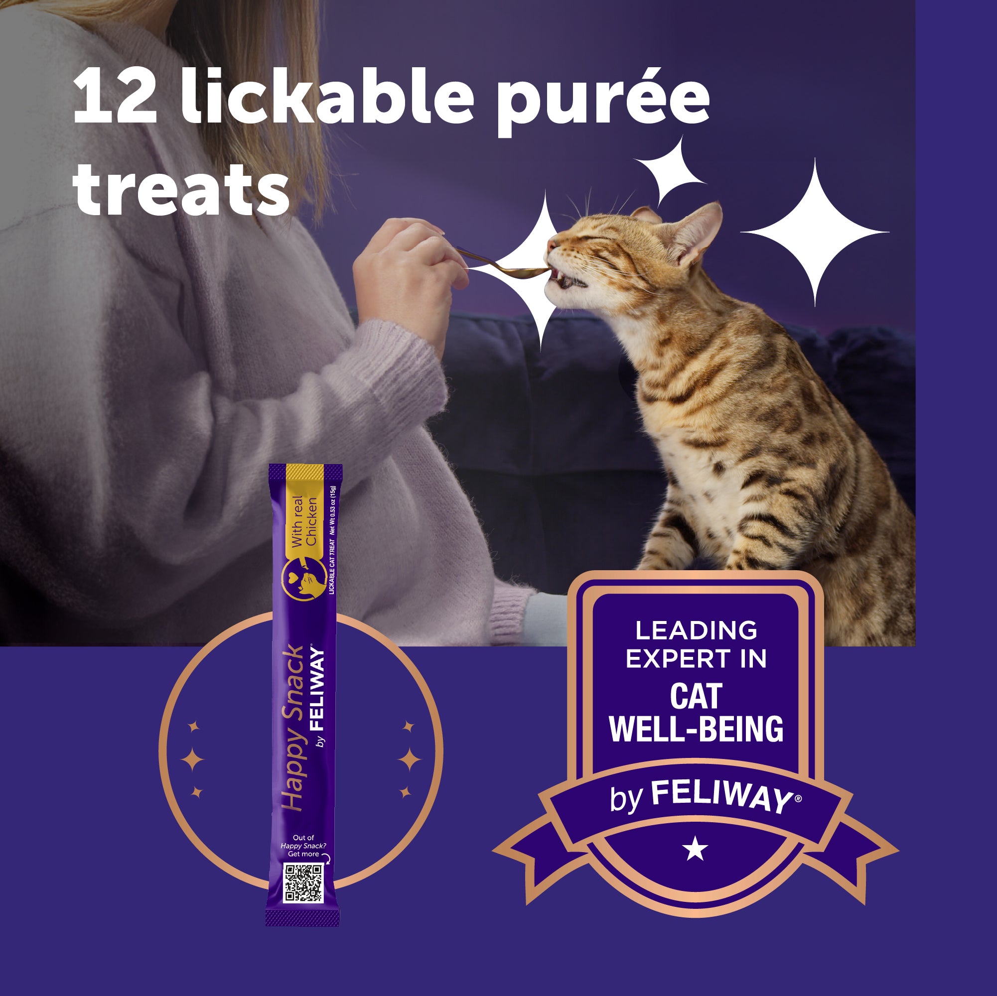 sm-image-e393bb01d3bb9aef065abadb Happy Snack by FELIWAY®, 12 Pack (0.5oz Tubes)